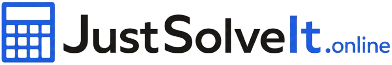 Just Solve It Online Logo